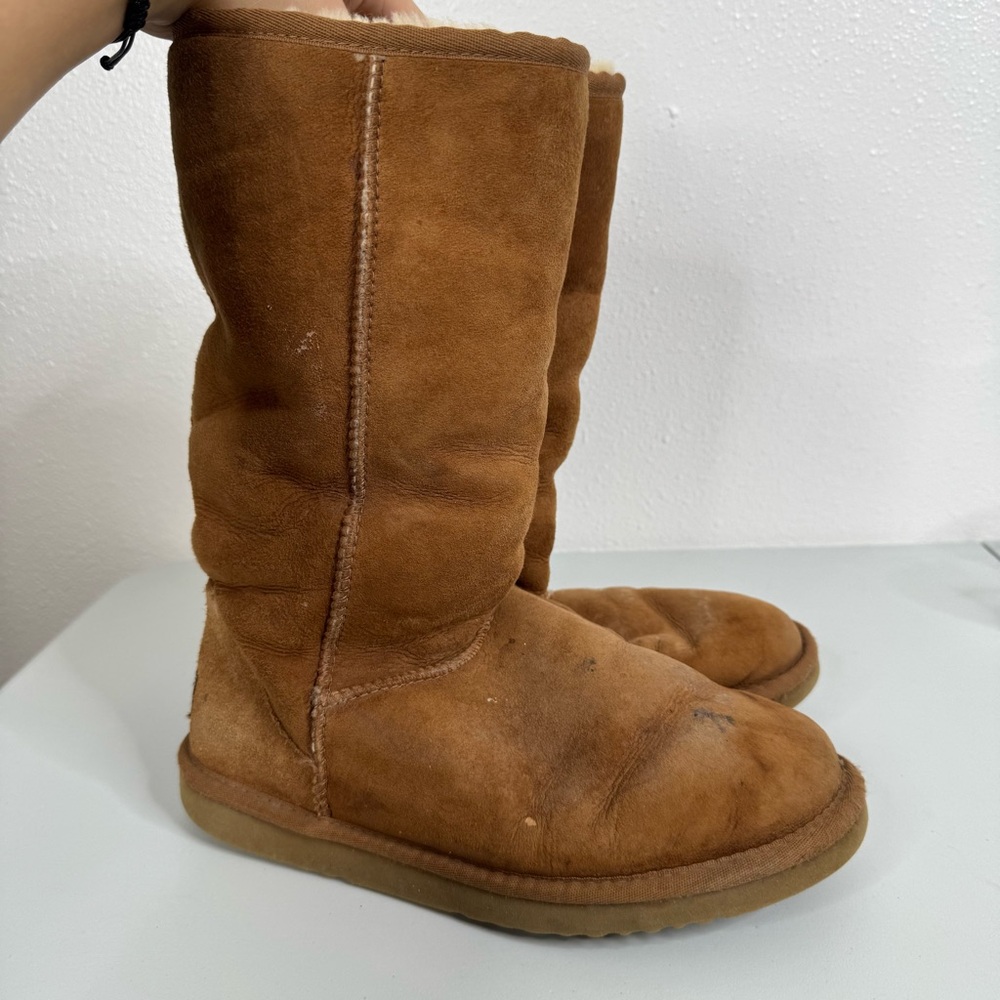 Ugg Classic Tall 5815 Brown Boots Size 8